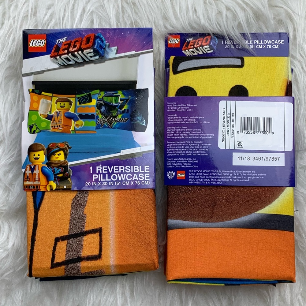 The lego movie 2 pillow cases
